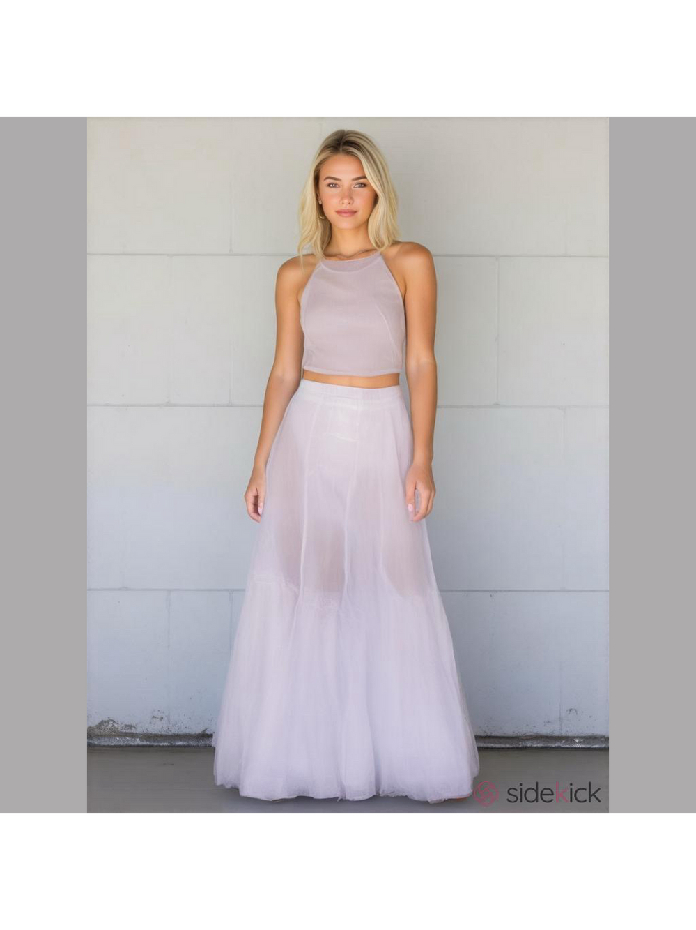 Karen Kane White Maxi Skirt Women Medium Boho Festival - Picture 13 of 13